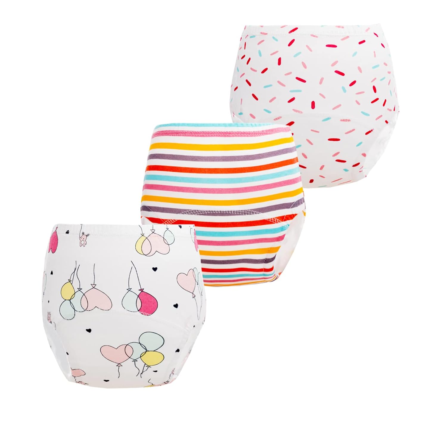 Pack de 4 braguitas de entrenamiento para niñas, marca Learning Designs