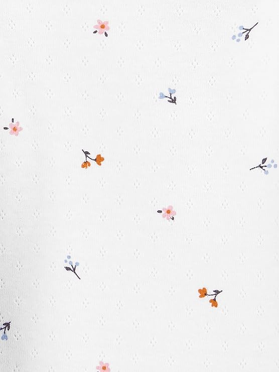 Pack de 4 bodies texturizados de manga larga para niña de Simple Joys by Carter's