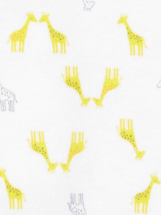 Pack de 6 bodies de manga corta unisex para bebés de Simple Joys by Carter's