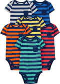 Pack bodies de manga corta, paquete de 6 unidades - Simple Joys by Carter's -