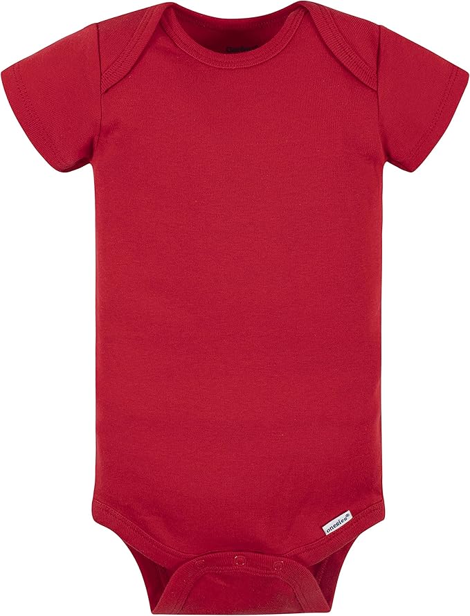 Body liso para bebé Gerber Rojo Unisex