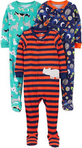 Pijama de algodón con pies ajustados para bebés varones Simple Joys by Carter's