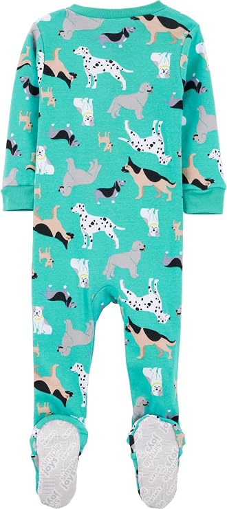 Pijama de algodón con pies ajustados para bebés varones Simple Joys by Carter's